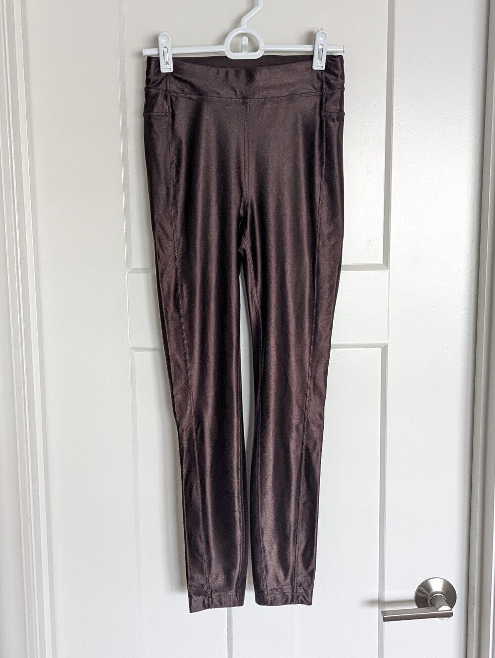 Lululemon Satin Shine High Rise 25" Leggings - Espresso sz 4